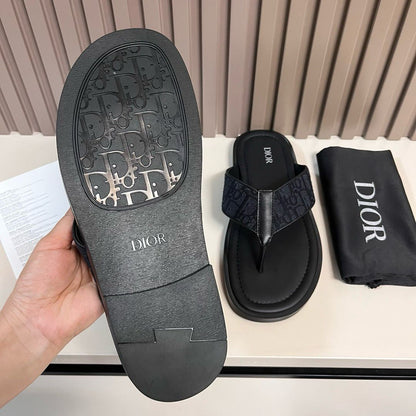 Sandália Jacquard Padrão Inclinado Bege Preto
