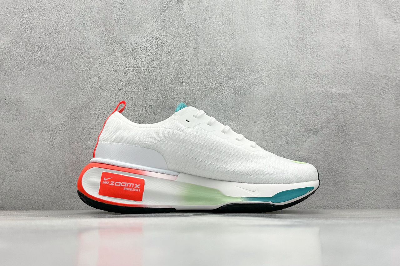 Tênis Runner Malha Flyknit Cinza e Preto