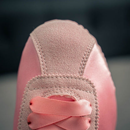 Tênis Retro Couro Rosa