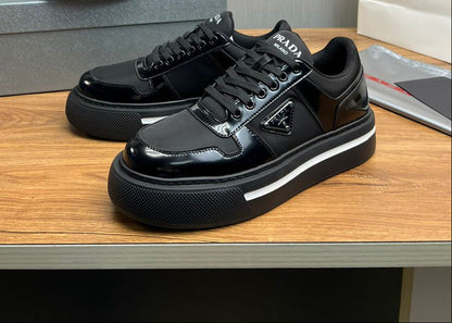 Tênis Couro Preto