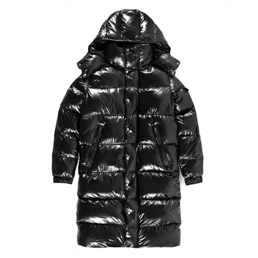 Jaqueta Parka Matelassê Nylon Preto