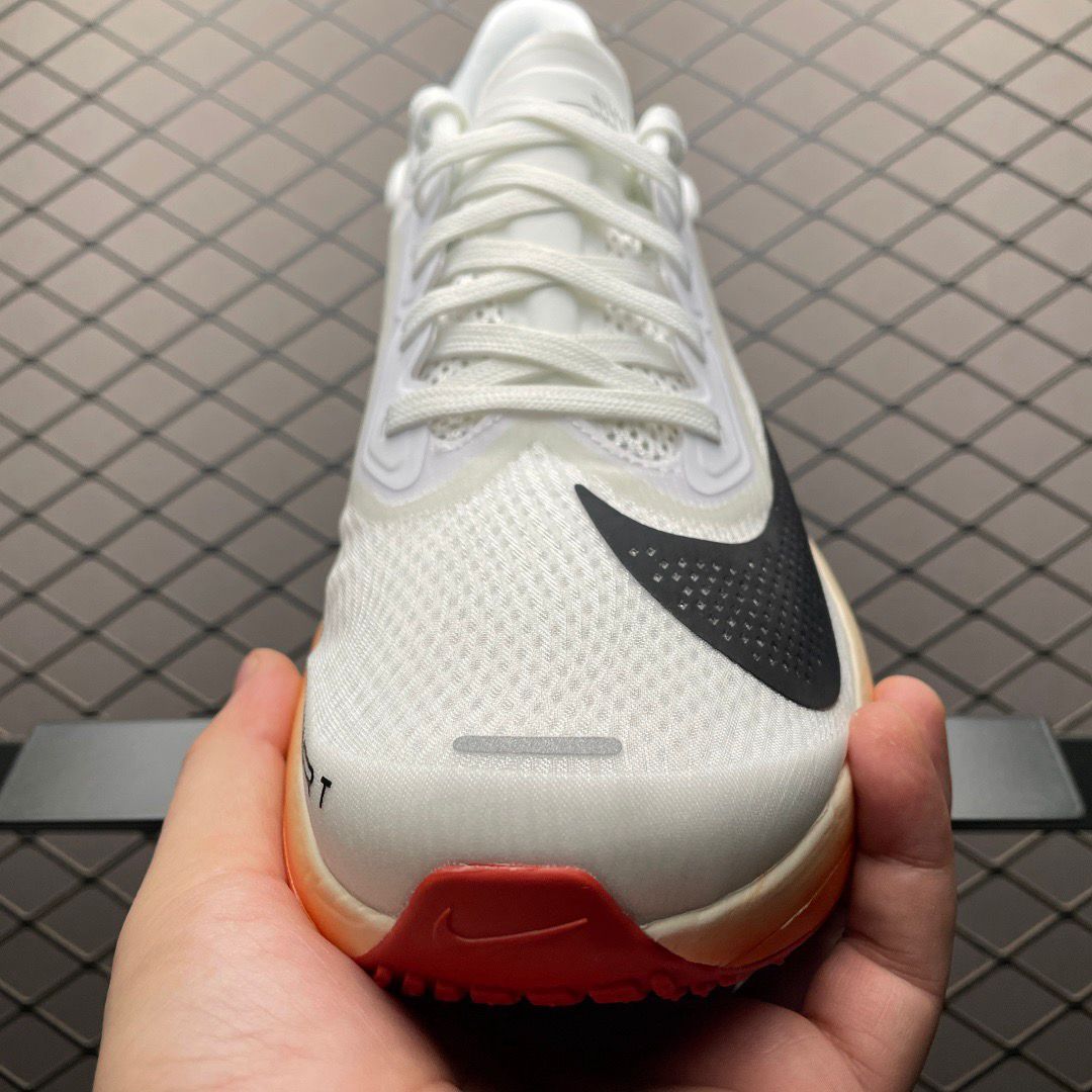 Tênis Runner Malha Cinza Detalhe Laranja