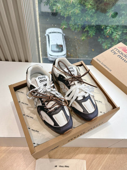 Tênis Runner Malha Branco Azul