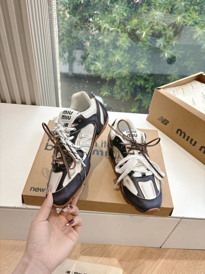 Tênis Runner Malha Branco Azul
