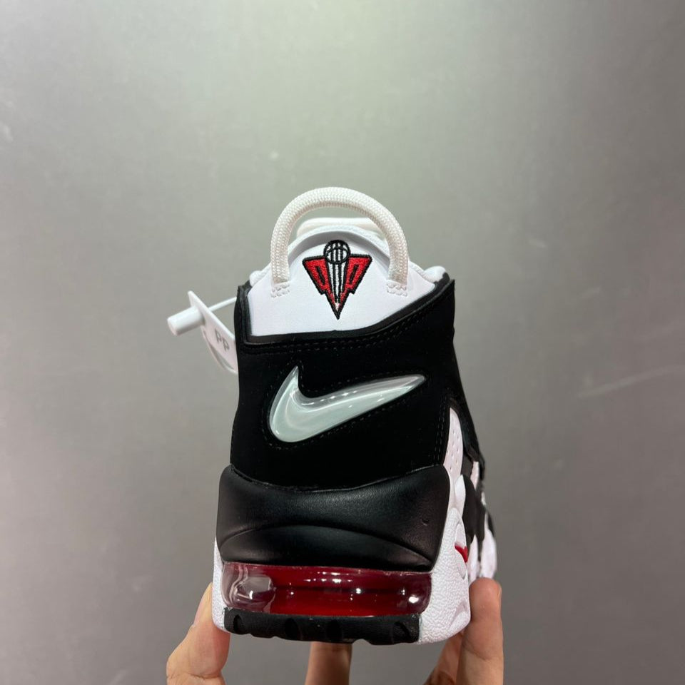 Tênis Couro Branco Vermelho
