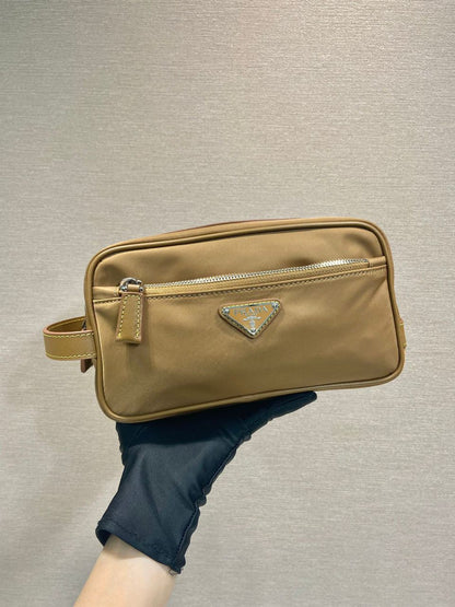 Bolsa Necessaire Nylon Recilado Preta