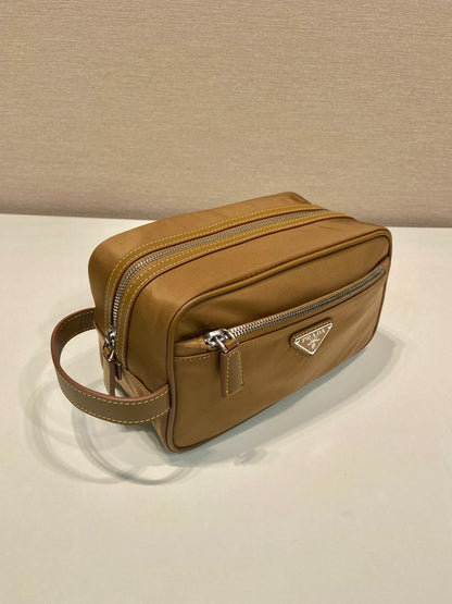Bolsa Necessaire Nylon Recilado Preta