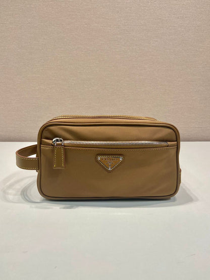 Bolsa Necessaire Nylon Recilado Preta