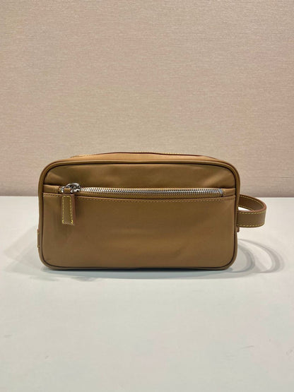 Bolsa Necessaire Nylon Recilado Preta