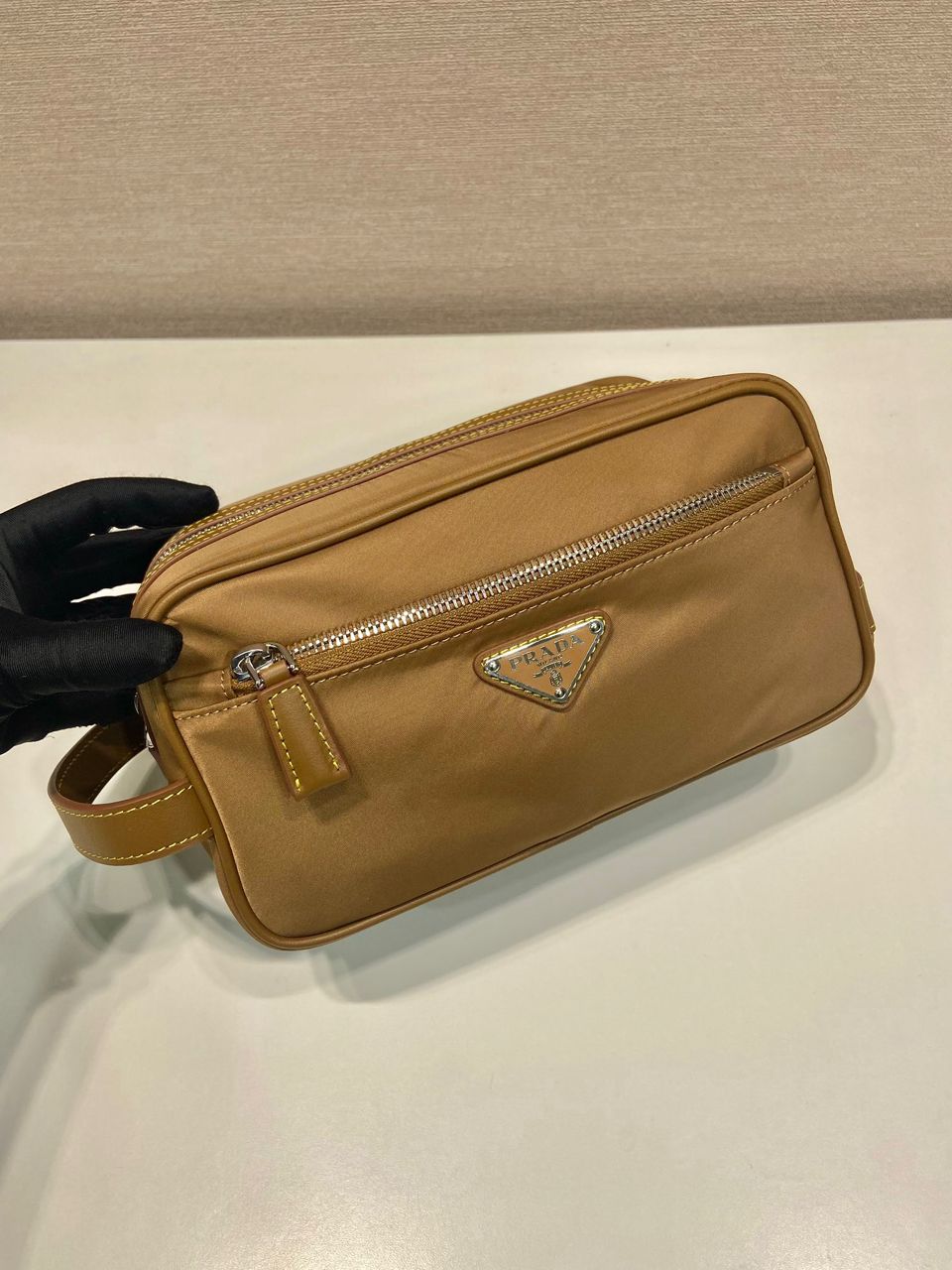 Bolsa Necessaire Nylon Recilado Preta