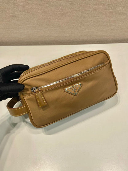 Bolsa Necessaire Nylon Recilado Preta