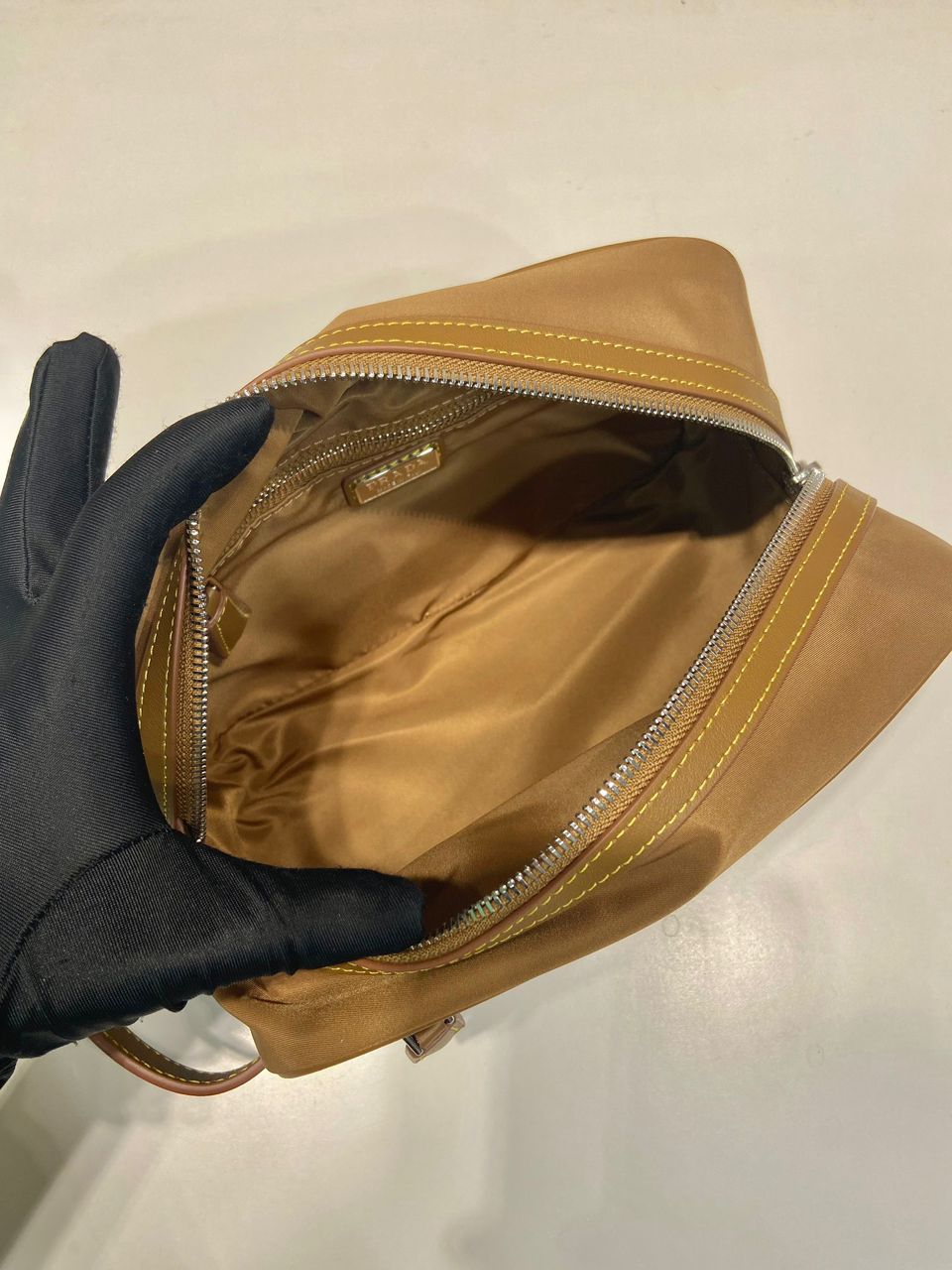 Bolsa Necessaire Nylon Recilado Preta