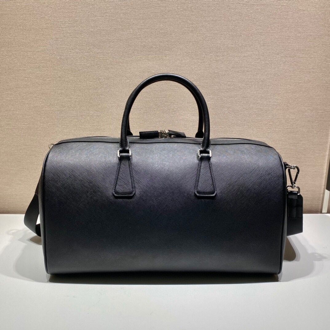 Bolsa Couro Saffiano Estruturada Clássica