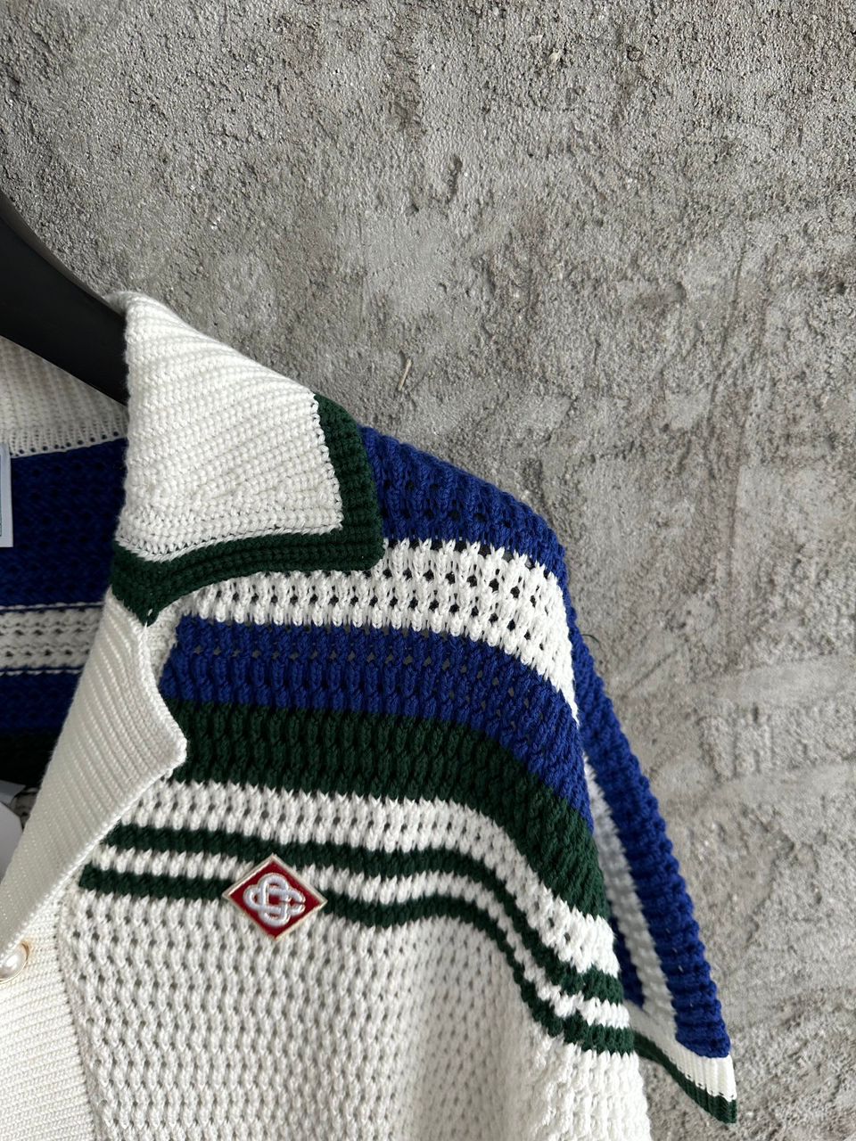 Moletom Algodão Verde e Azul
