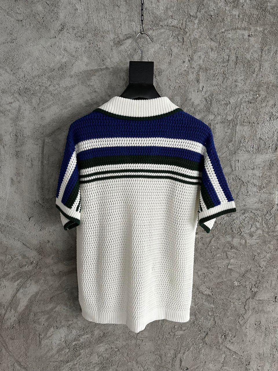 Moletom Algodão Verde e Azul