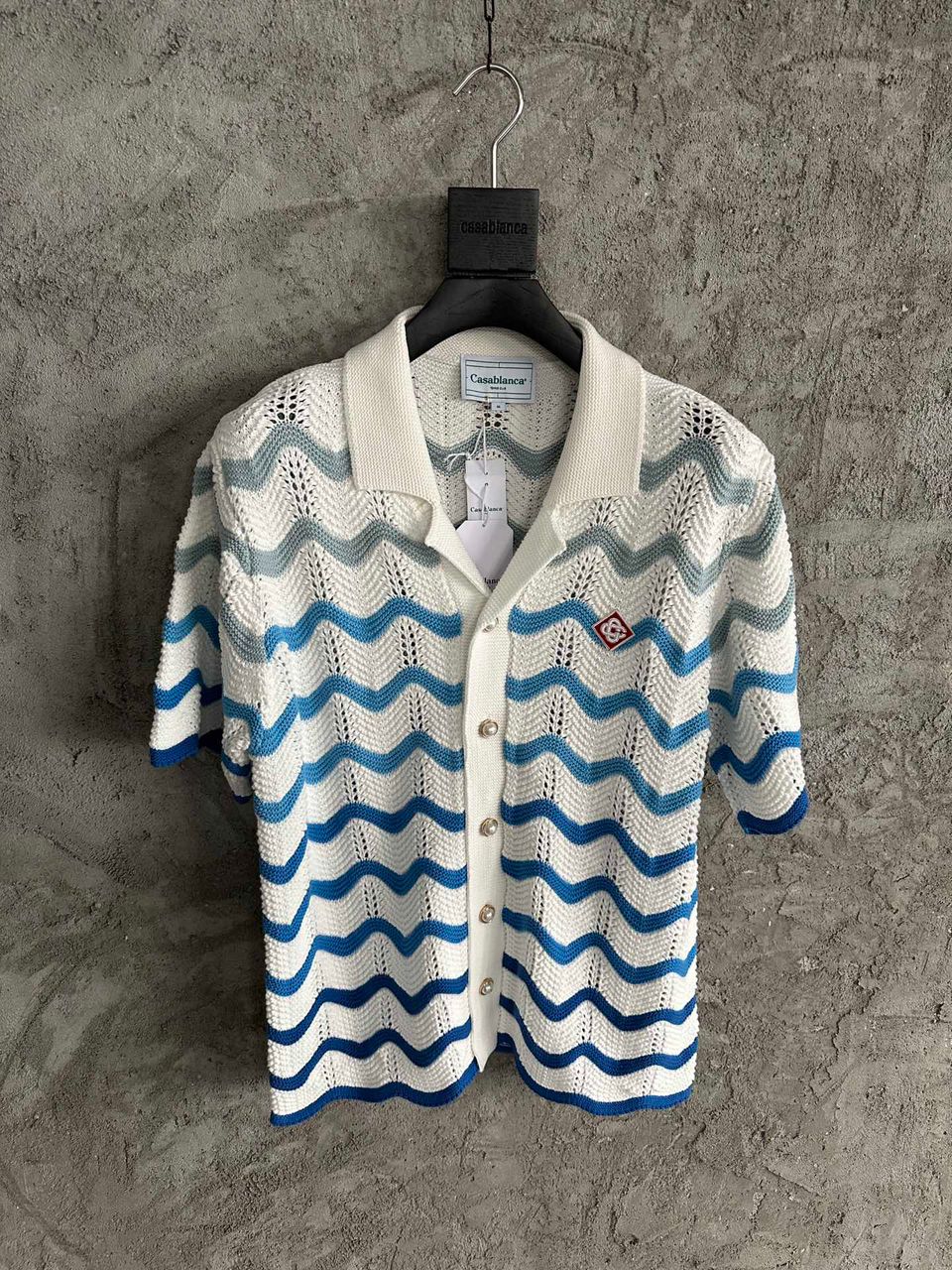 Camiseta Algodão Azul Clássica