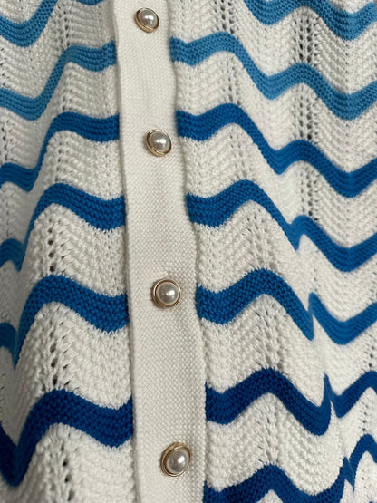 Camiseta Algodão Azul Clássica