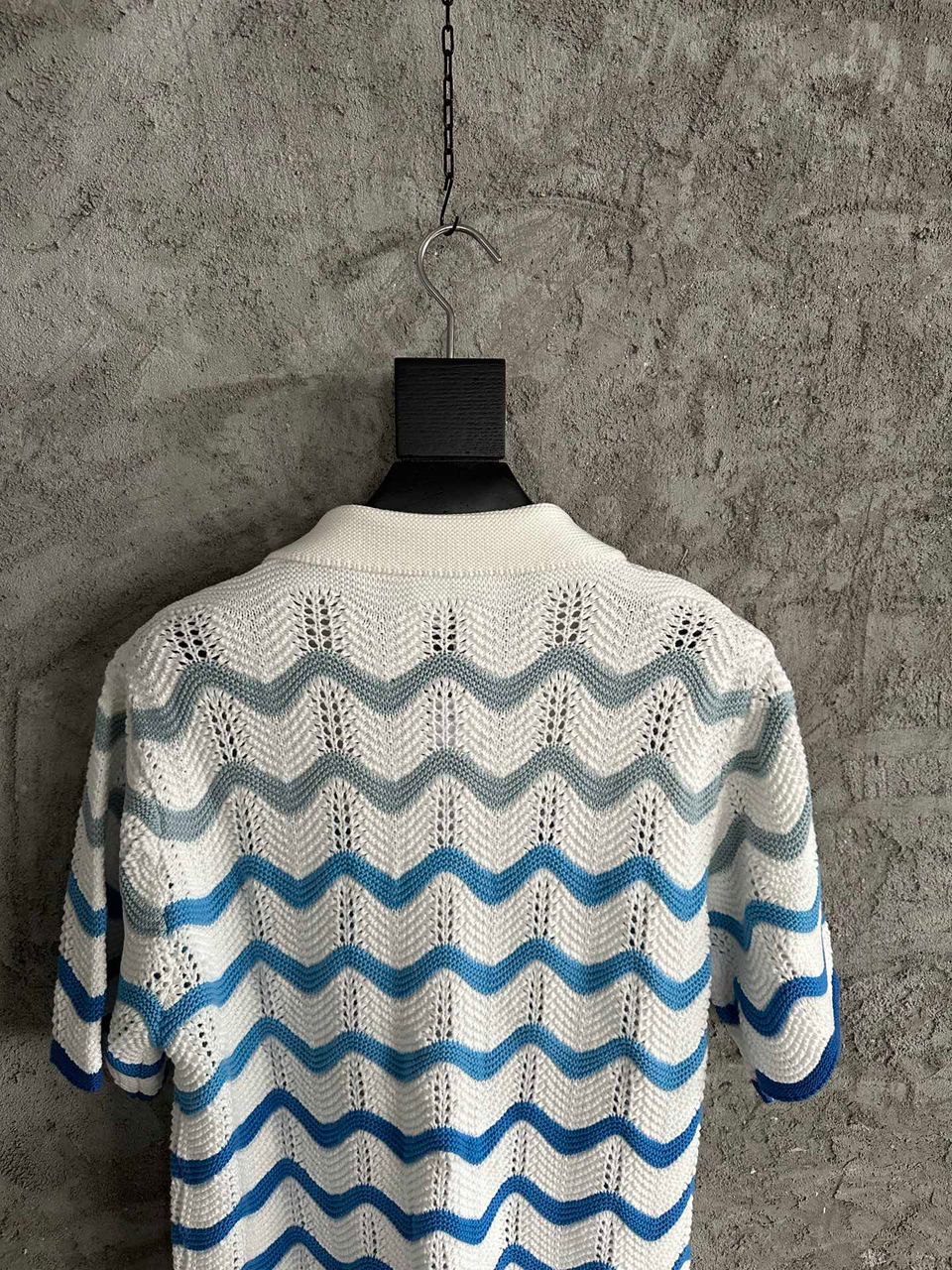 Camiseta Algodão Azul Clássica