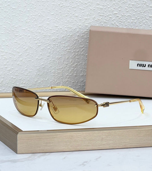 Óculos de Sol Acetato Dourado