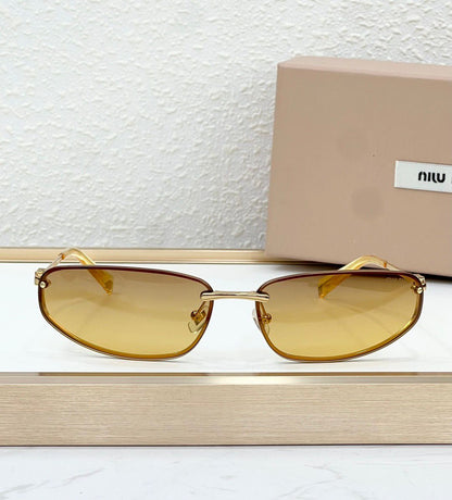 Óculos de Sol Acetato Dourado