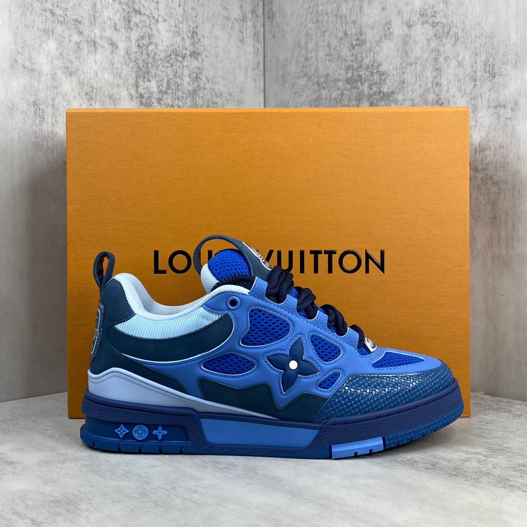Tênis Skate Lona Azul