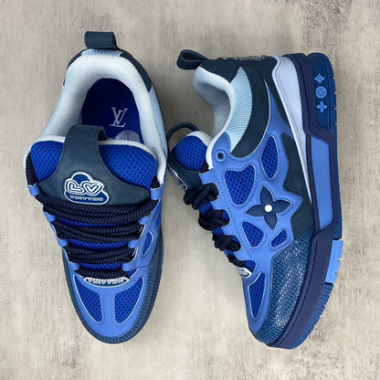 Tênis Skate Lona Azul