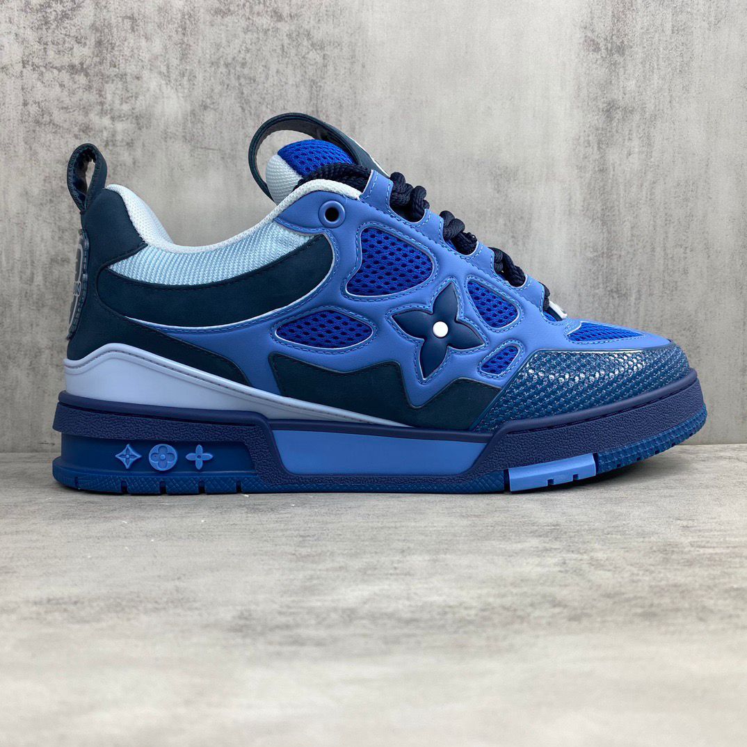 Tênis Skate Lona Azul