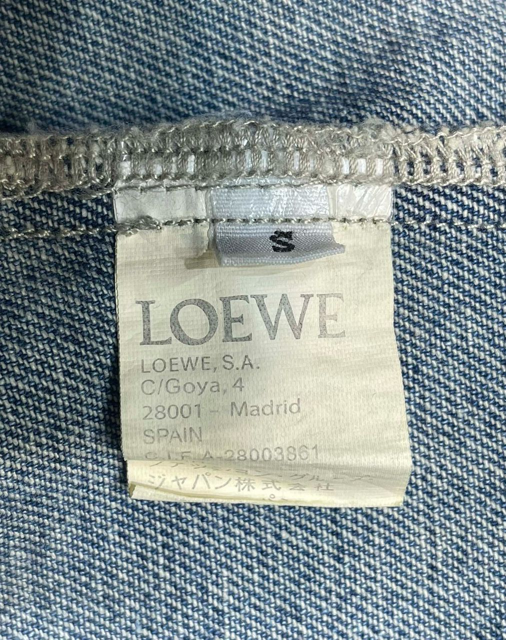 Jaqueta Jeans Azul Escuro