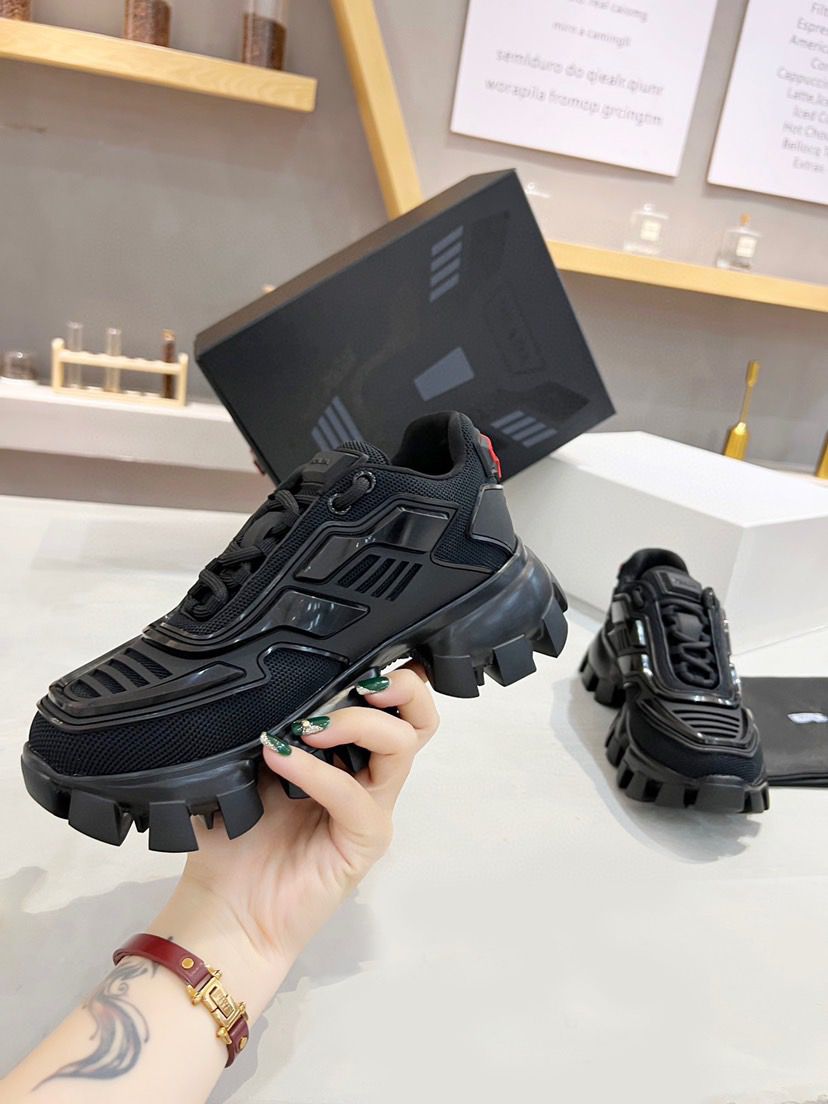 Tênis Chunky Solado Triplo Preto