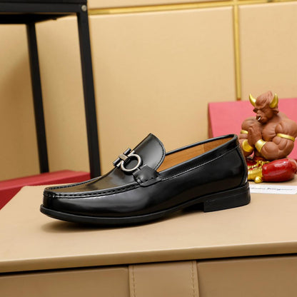 Sapato Social Couro Marrom