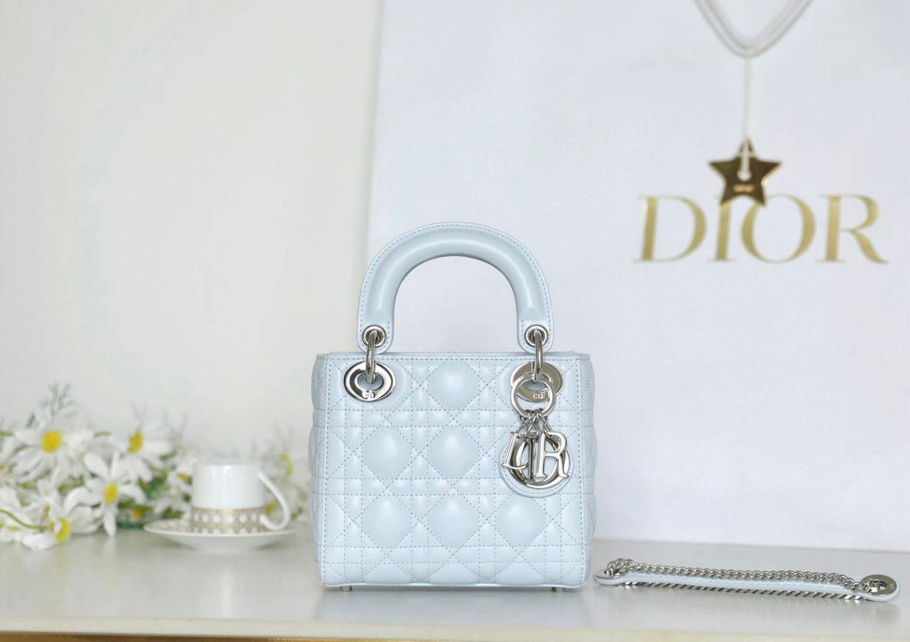 Bolsa Satchel Couro Cyan com Costura Decorativa