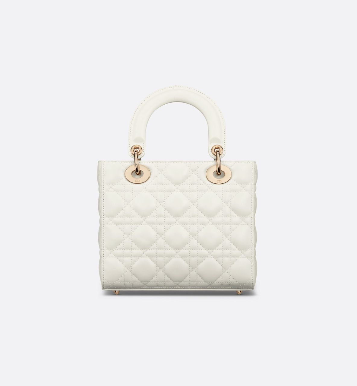 Bolsa Couro Branco Tiracolo Pequena