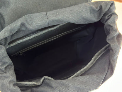 Mochila Couro Estampa Tigre Bordado