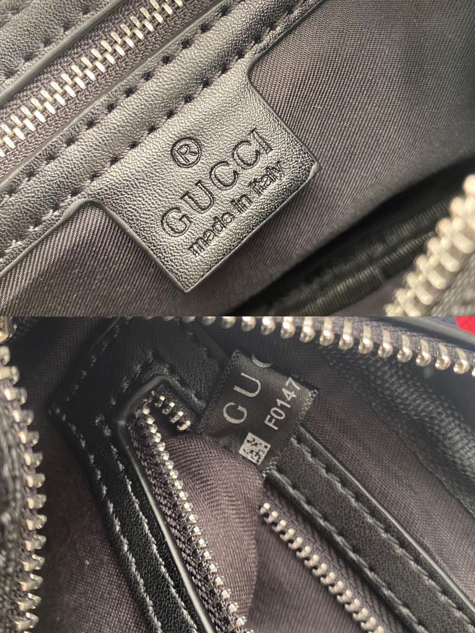 Bolsa Transversal Couro Padrão Entrelaçado Preto