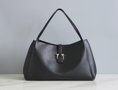 Bolsa Tote Couro Feminina Marrom
