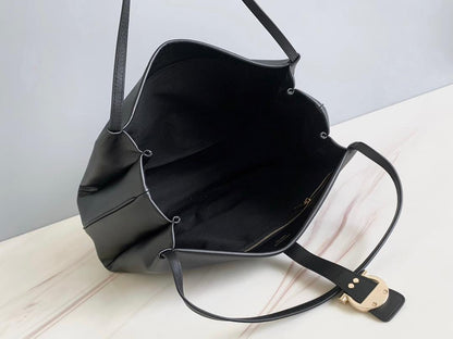 Bolsa Tote Couro Feminina Marrom