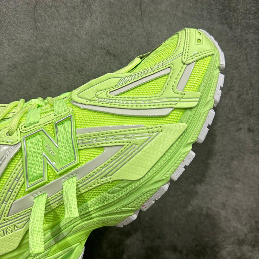 Tênis Runner Malha Verde Neon Detalhes Menta