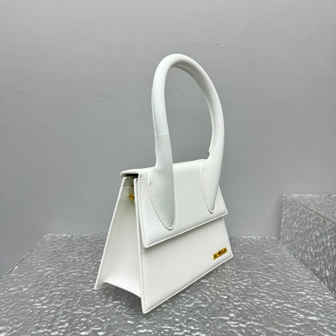 Bolsa Couro Branco