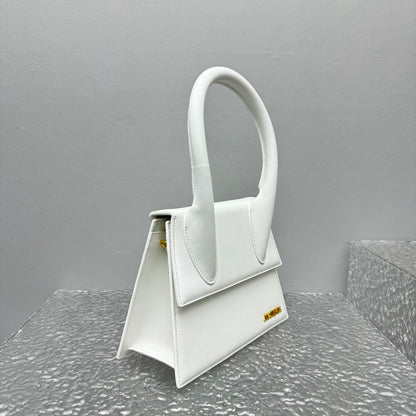 Bolsa Couro Branco
