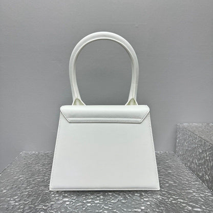 Bolsa Couro Branco