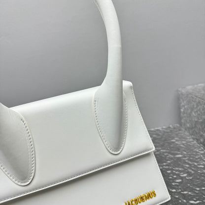 Bolsa Couro Branco