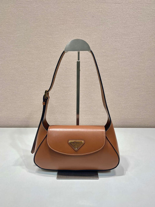 Bolsa de Ombro Couro Arqué Preta