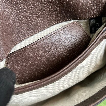 Bolsa Satchel Couro Caramelo Médio