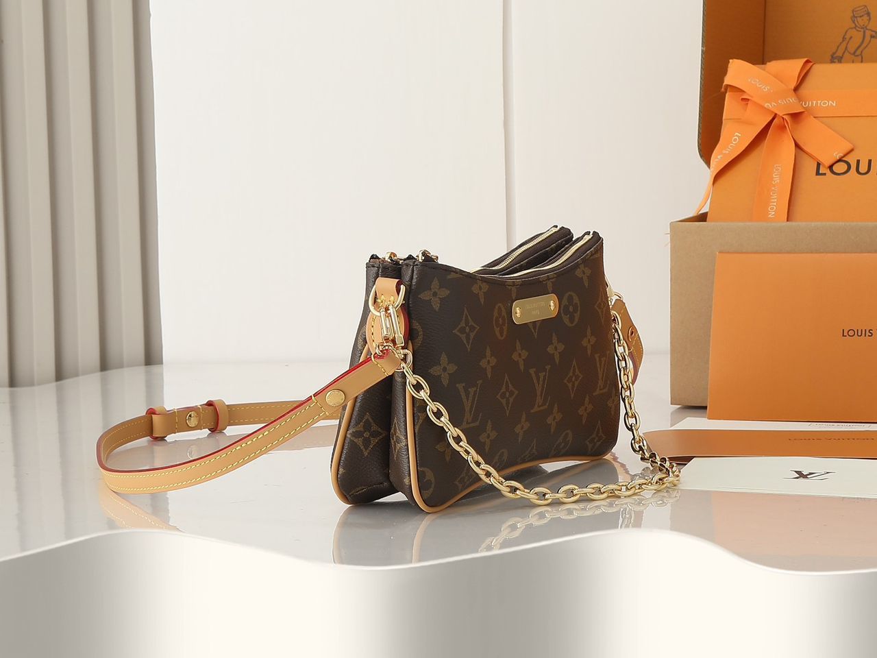 Bolsa Pequena Couro Estruturada