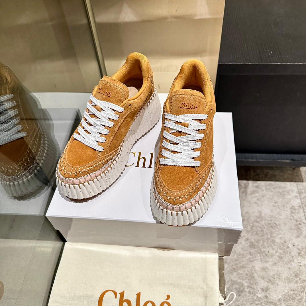 Tênis Couro Branco Solado Espesso Casual