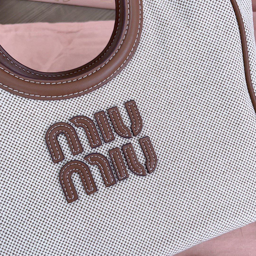 Bolsa Tote Canvas Couro Estruturada