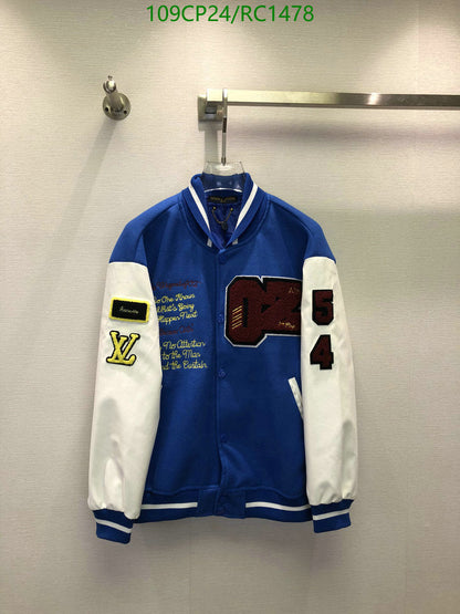 Jaqueta Varsity Azul
