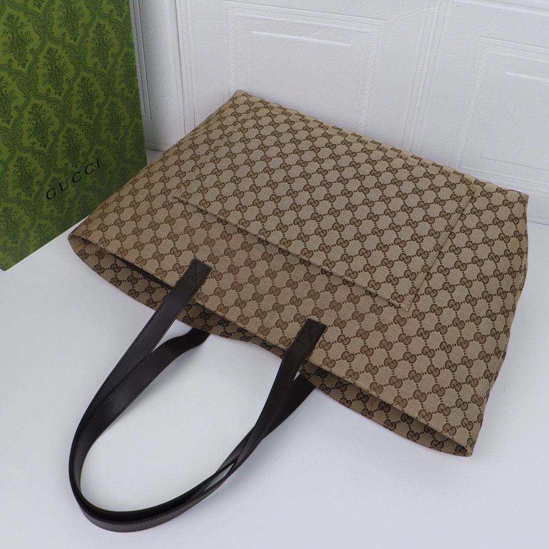 Bolsa Tote Couro Letras Entrelaçadas Tamanho Grande