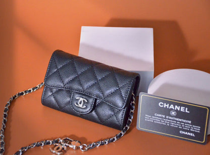 Bolsa Couro Preto