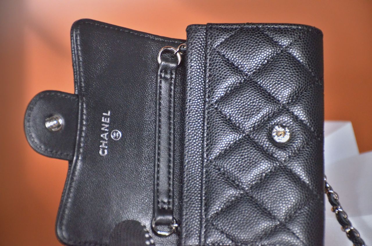 Bolsa Couro Preto